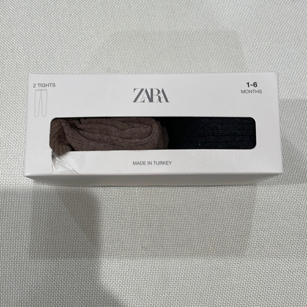 Zara kids baby 1-3 month tights.  Brand new.  Never worn